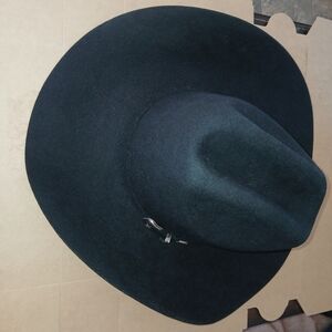 Elegant Black Women's Wide-Brim Hat